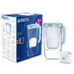 Brita Glass, 2,5 liter glazen filterkan + Maxtra Pro Pure Performance filter, 1 stuk