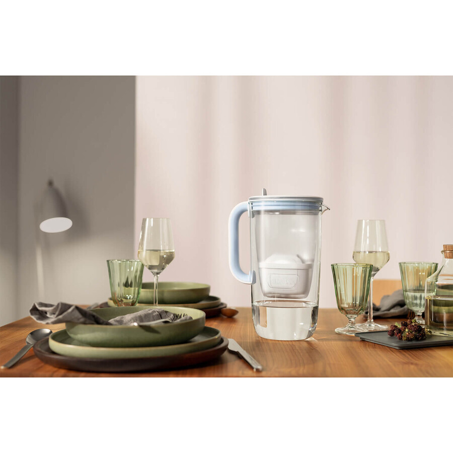 Brita Glass, jarra de cristal con filtro de 2,5 litros + filtro Maxtra Pro Pure Performance, 1 ud.