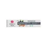 Ayouthveda Ayurvedische Houtskool, witmakende tandpasta met geactiveerde houtskool, kurkuma en essentiële oliën, 100 g