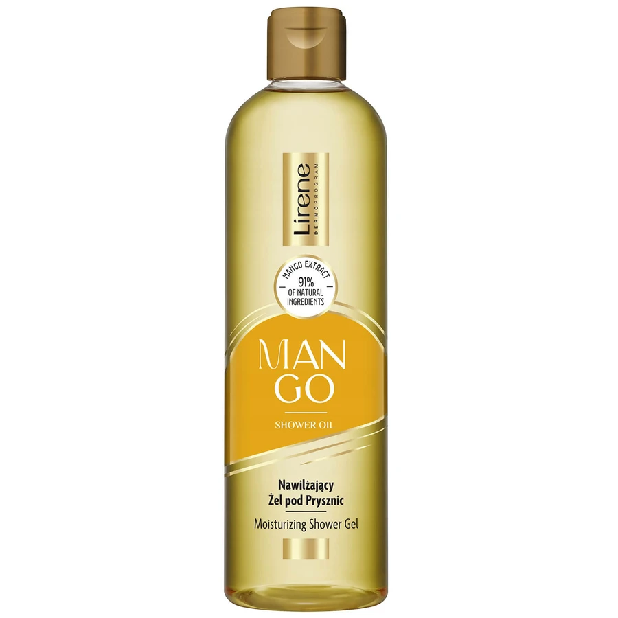 Lirene Gel Douche Hydratant, Mangue, 400 ml