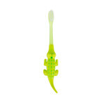 Ackuku, baby toothbrush, crocodile, from 12 months, 1 pc