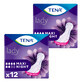 Tena Lady set, gespecialiseerd maandverband, Maxi Night, 2 x 12 stuks