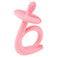 AKUKU, silicone teether, pink snail, A0115, from birth, 1 pc