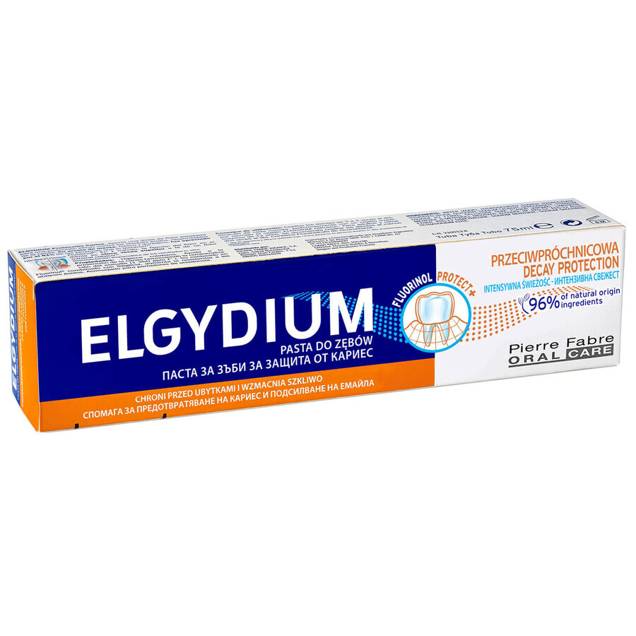 Elgydium tandpasta met Fluorinol Protect + Complex, 75 ml