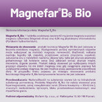 Magnefar B6 Bio 60 mg + 6,06 mg, 60 filmomhulde tabletten