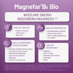 Magnefar B6 Bio 60 mg + 6,06 mg, 60 filmomhulde tabletten