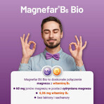 Magnefar B6 Bio 60 mg + 6,06 mg, 60 filmomhulde tabletten