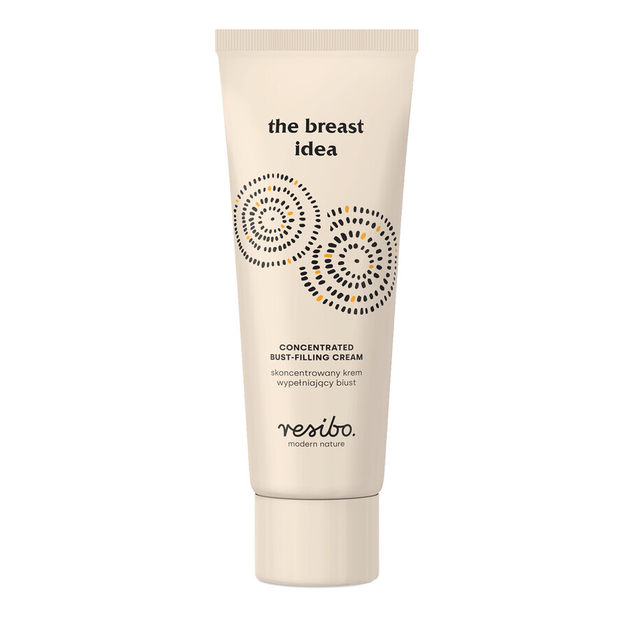 Resibo The Breast Idea, crema concentrada para rellenar el busto, 75 ml