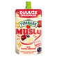 Tymbark Musly in een tube, rijst, havervlokken, appels, bananen, appelbes, kersen, yoghurt, zonder toegevoegde suiker, 170 g