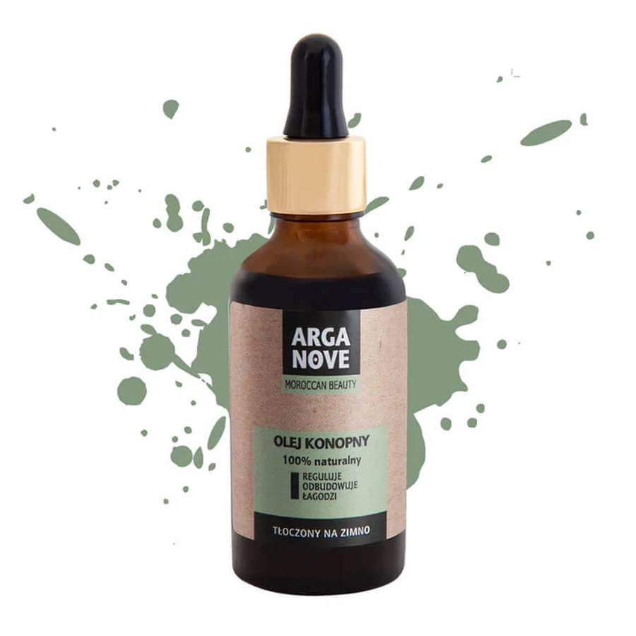 Huile de chanvre non raffinée Arganove 50 ml