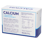 SEMA Lab Calcium + vitamine D3 + vitamine K2 MK-7, 60 harde tabletten