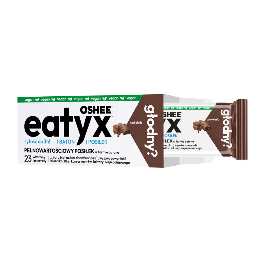 OSHEE Eatyx, vegan, chocolate, 60 g