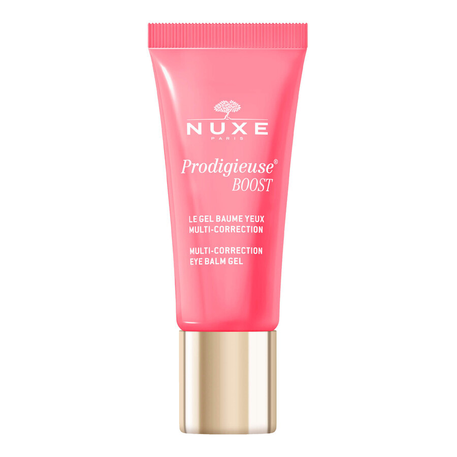 Nuxe Prodigieuse Boost set, illuminating cream for dry skin, 40 ml + eye balm, 15 ml