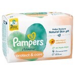 Pampers Harmonie Protect & Care, vochtige doekjes, 3 x 44 stuks