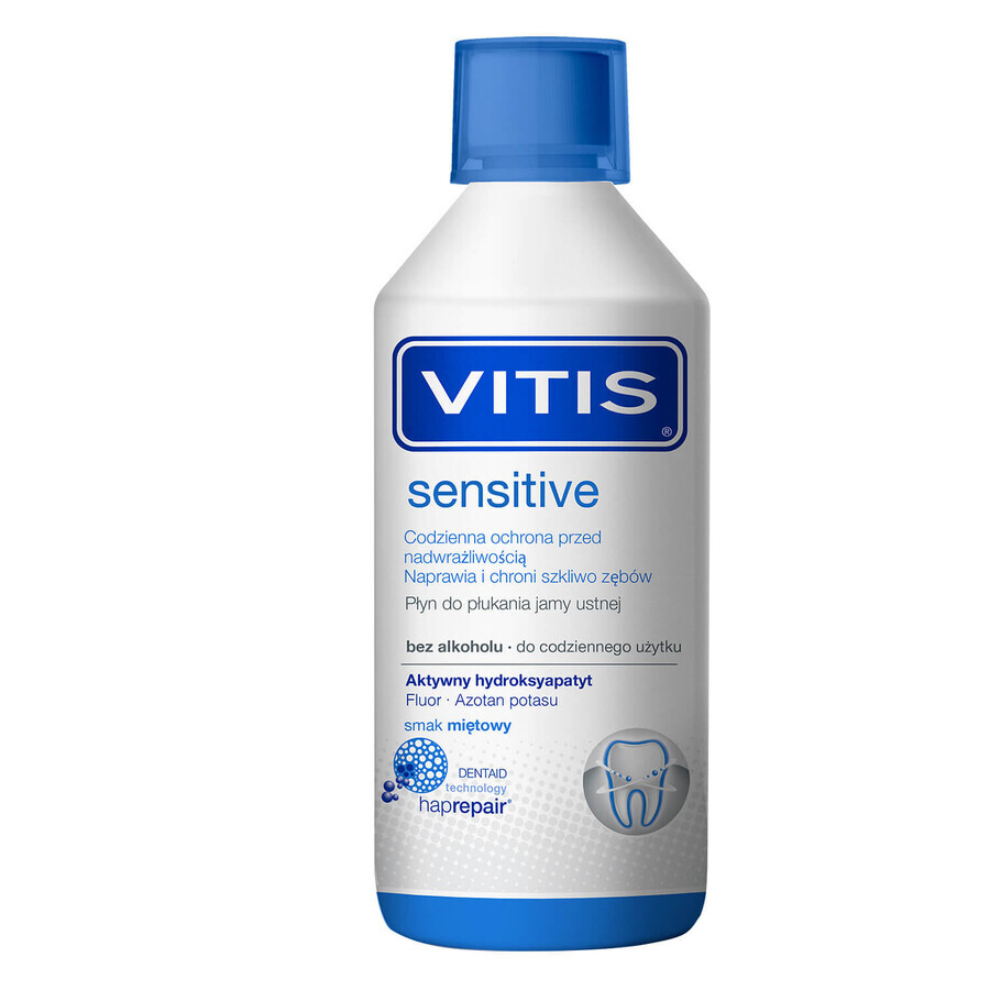 Vitis Sensitive mouthwash for hypersensitivity, 500 ml