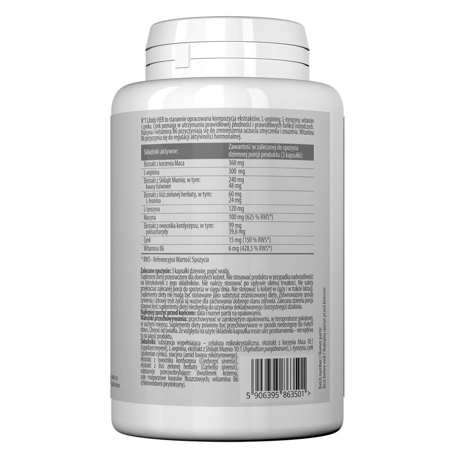 Lab One No1 Libido Her, 90 capsules
