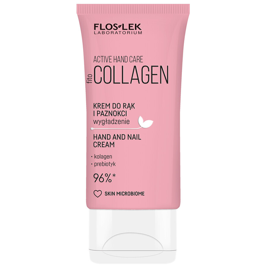 Floslek Laboratorium fytoCollageen hand- en nagelcrème, 50 ml