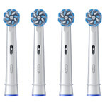 Oral-B Pro Sensitive Clean vervangende opzetborstels voor elektrische tandenborstel, 4 stuks