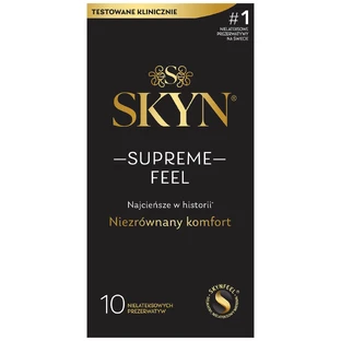 Unimil Skyn Supreme Feel, latexvrije condooms, 10 stuks