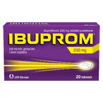 Ibuprom 200 mg, 20 tablets