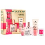 Nuxe Prodigieuse Floral Cult Set, dry oil, 50 ml + shower gel, 100 ml + perfume, 15 ml + scented candle, 70 g