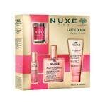 Nuxe Prodigieuse Floral Cult Set, dry oil, 50 ml + shower gel, 100 ml + perfume, 15 ml + scented candle, 70 g