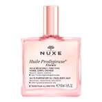 Set Nuxe Huile Prodigieuse Florale, dry oil for body, face and hair, 50 ml + Hair Prodigieux, shining shampoo, 30 ml