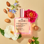 Set Nuxe Huile Prodigieuse Florale, dry oil for body, face and hair, 50 ml + Hair Prodigieux, shining shampoo, 30 ml