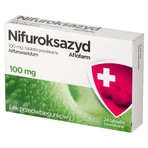 Nifuroksazyd Aflofarm 100 mg, 24 tabletki powlekane: ceny i cechy