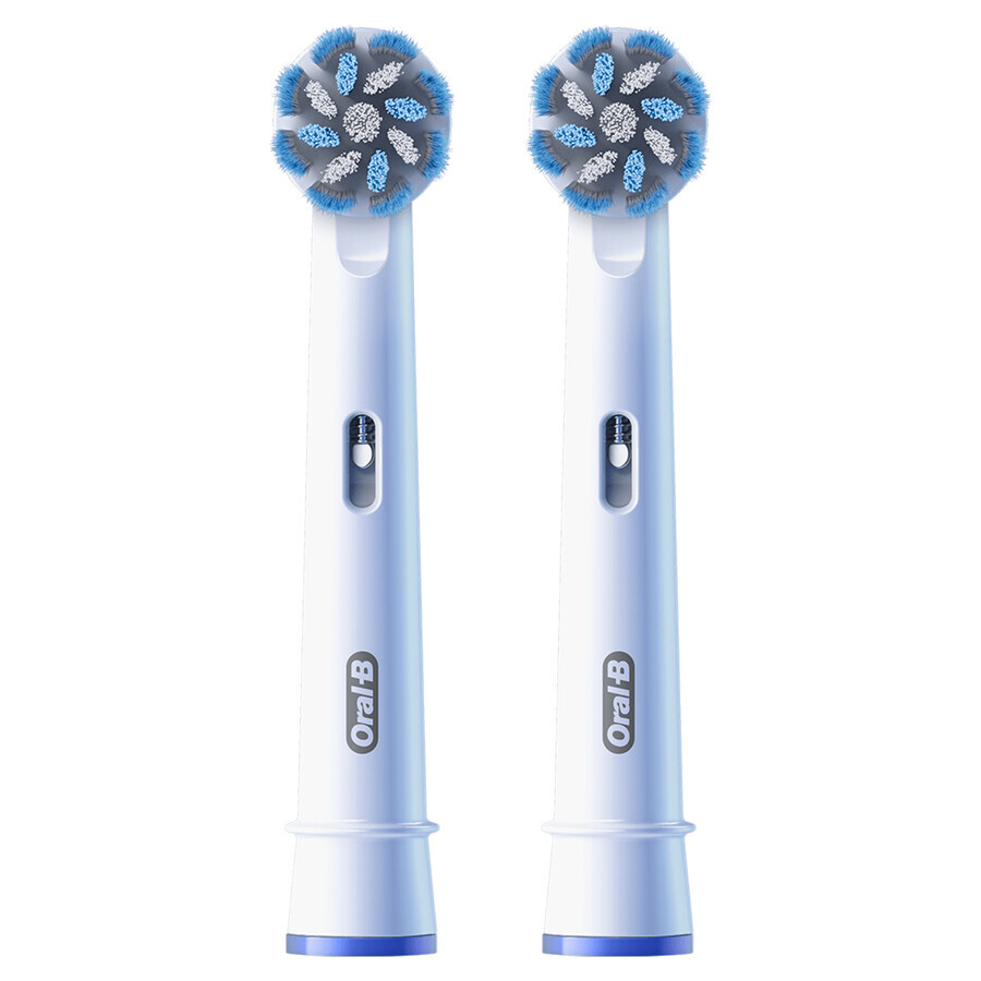 Oral-B Pro Sensitive Clean, replacement tips for electric toothbrush, 2 pieces