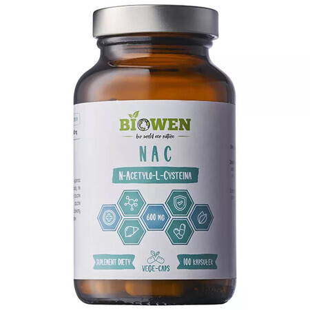 Biowen NAC 600 mg, 100 capsules