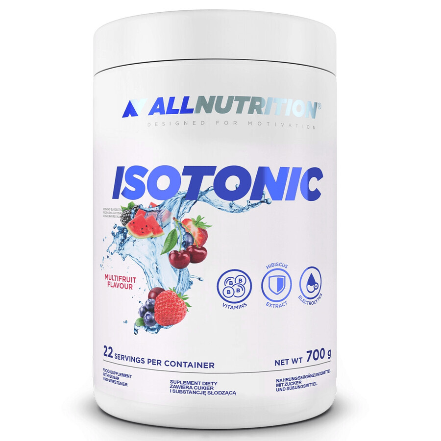 Allnutrition Isotonic, pulbere, fructe, 700 g