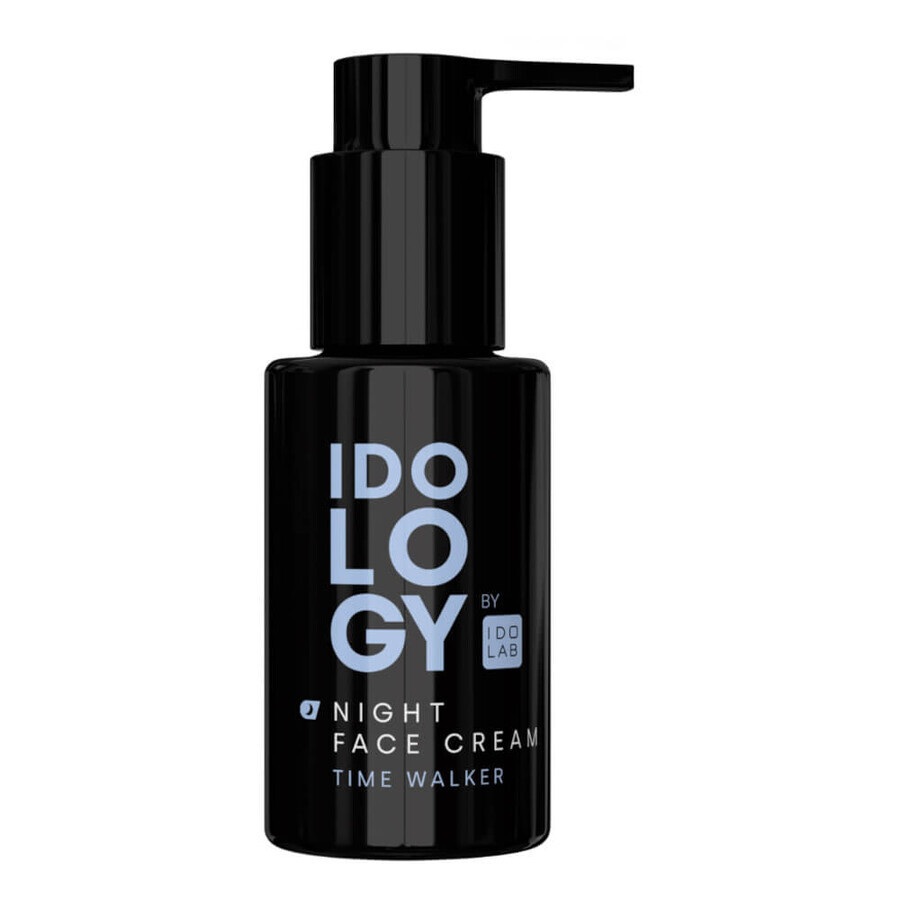 Ido Lab Idology Time Walker, cremă de noapte antirid, pentru bărbați, 50 ml