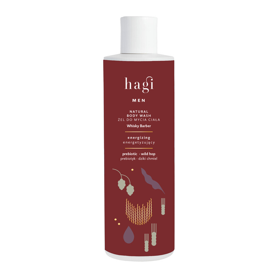 Hagi Whisky Barber, energieke douchegel voor het lichaam 300 ml