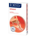 Jobst Opaque, compressiekniekous, CCL2, donkere teen, maat 3, naturel