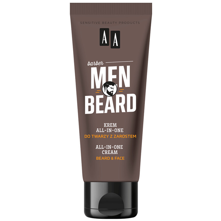 AA Men Beard, cremă all-in-one pentru părul facial, 50 ml