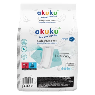 Akuku, podpaski poporodowe, 10 sztuk