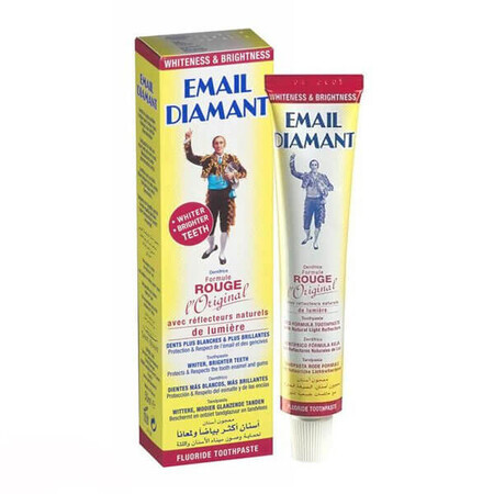 Email Diamant, pastă de dinți albitoare, Formule Rouge, 75 ml