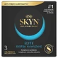 Unimil Skyn Elite Extra Lubricated, prezervative non-latex, extra umezite, 3 bucăți