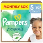 Pampers Harmonie, luiers, maat 5, 11-16 kg, 152 stuks