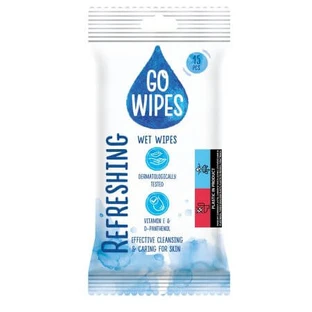 Go Wipes universele antibacteriële vochtige doekjes, 15 stuks, Go Wipes