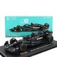 Mercedes-AMG F1 W14 E Performance met George Russell helm, +14 jaar, 1:43, Bburago