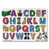 Wooden alphabet puzzle, MD3272, Melissa and Doug