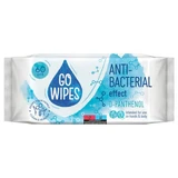 Natte doekjes met antibacteriële werking, D-panthenol, 60 stuks, Go Wipes