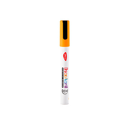 Acrylic marker, Orange, 1 pc, Daco