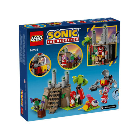 Knuckles and the Master Emerald Shrine, 8+ years, 76998, Lego Sonic