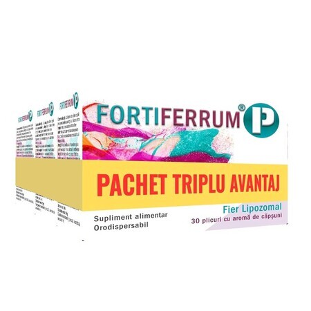 Verpakking Fortiferrum P 3x30 sachets, Esvida Pharma