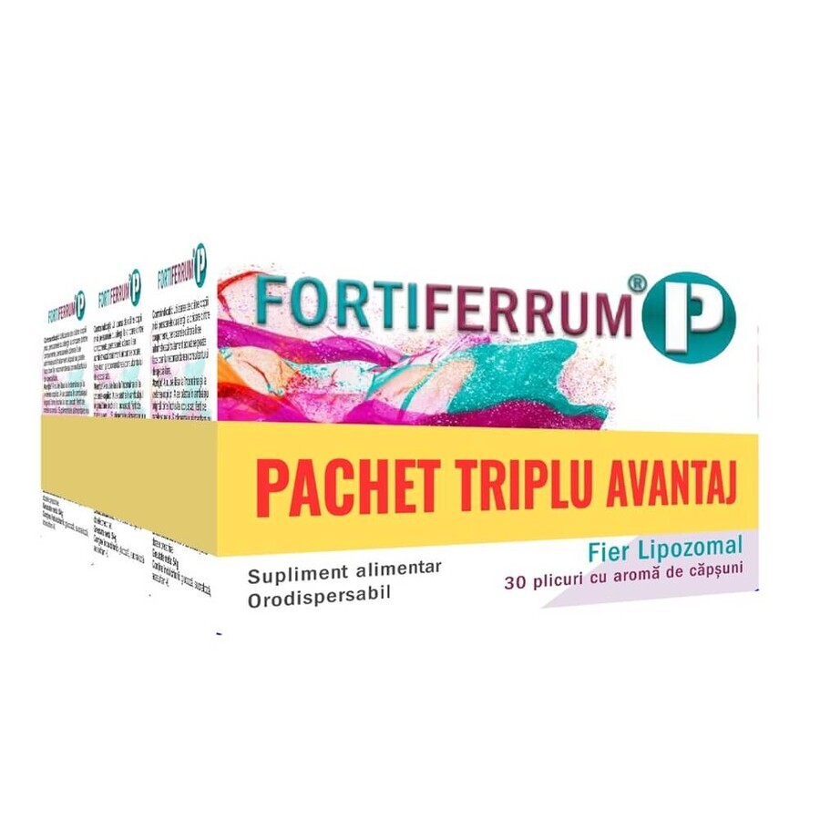 Verpakking Fortiferrum P 3x30 sachets, Esvida Pharma