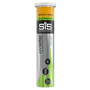 Tabletki musujące nawadniające o smaku ananasa i mango SIs Go Hydro, 20 tabletek, Science In Sport