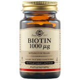 Biotine 1000 mcg, 50 capsules, Solgar